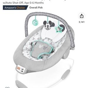Disney baby Mickey bouncer seat